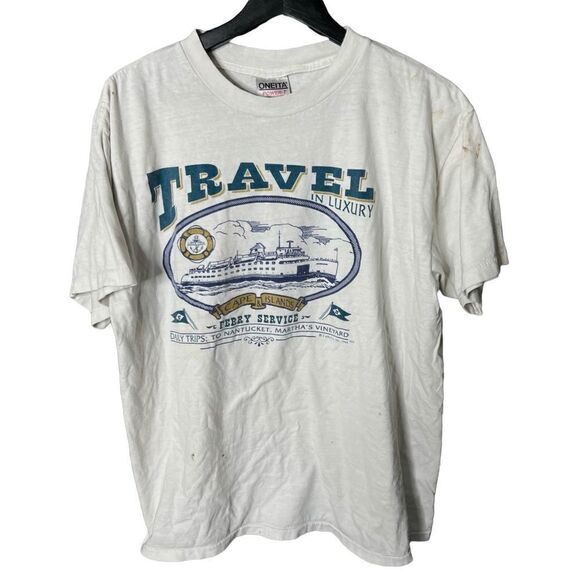 VTG 1994 Cape & Islands T Shirt USA Large - Picture 1 of 5